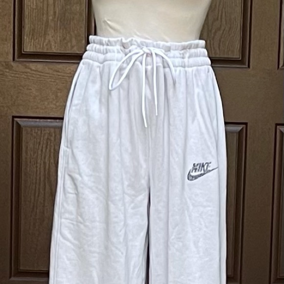 Nike Pants - Nike White Track Pants